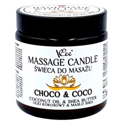 Świeca do masażu - Choco & coco 80 g