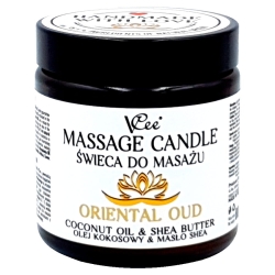 Świeca do masażu - Oriental oud 80 g