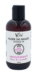 Olejek do masażu - AROMATHERAPY Rose & Lavender 200 ml