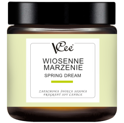 Naturalna, sojowa świeca zapachowa - wiosenne marzenie 100 ml