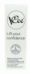 VCEE Zestaw naturalnych świec LAVENDER & VANILLA  z peelingującą myjką do ciała