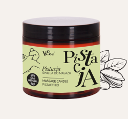 Świeca do masażu - Pistacja 80 g 
