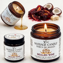 Świeca do masażu - Mulled wine 80 g