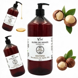 Olejek do masażu - SOOTHING Macadamia & Jojoba Oils 1000 ml