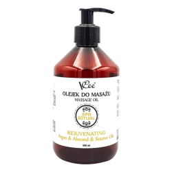 Olejek do masażu - REJUVENATING Argan & Almond & Sesame Oils  500 ml